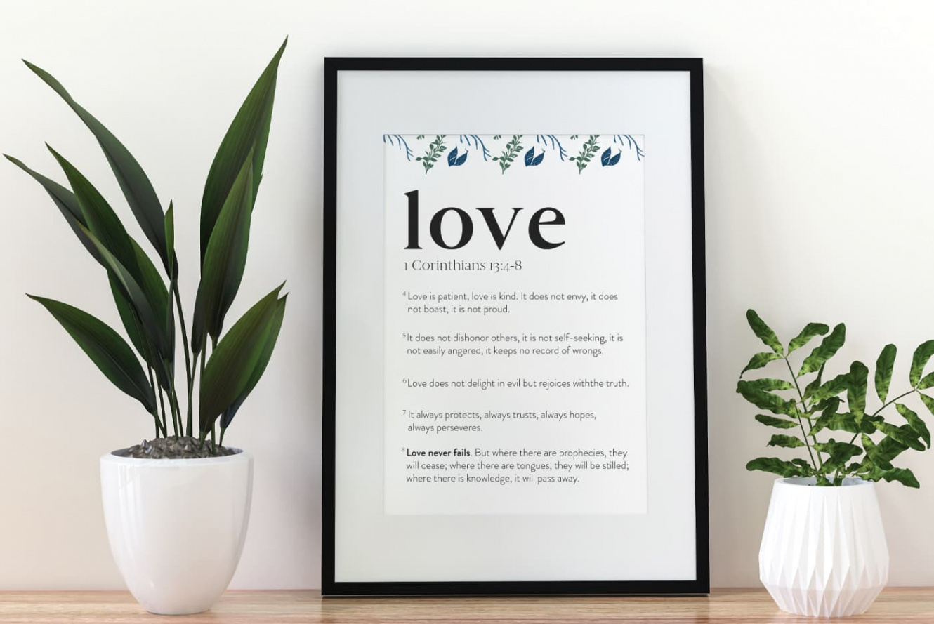 Free Printable  Corinthians 3:- Bible Verse - Favorite Printables