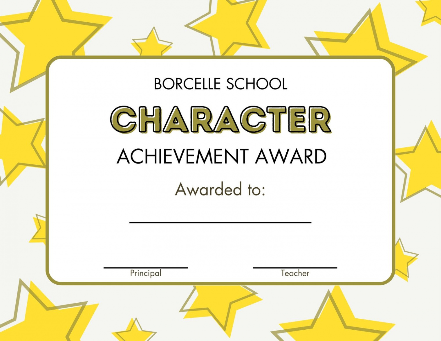 Free printable, customizable student certificate templates  Canva