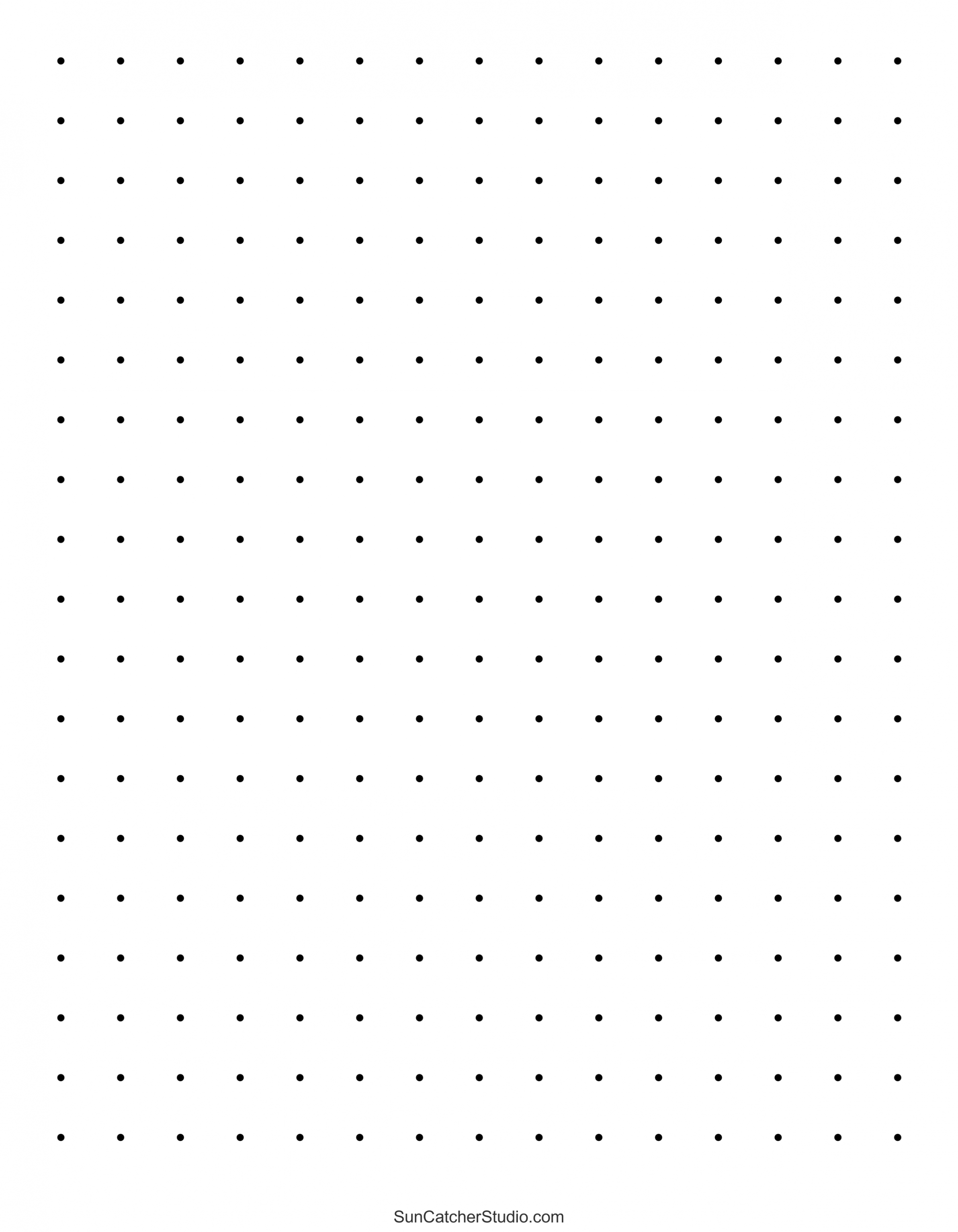 Free Printable Dot Paper: Dotted Grid Sheets (PDF & PNG) – DIY