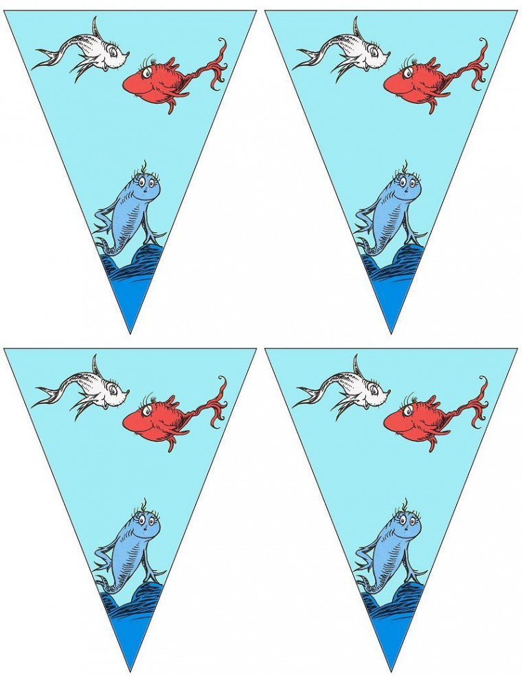 FREE printable Dr.Seuss banners .