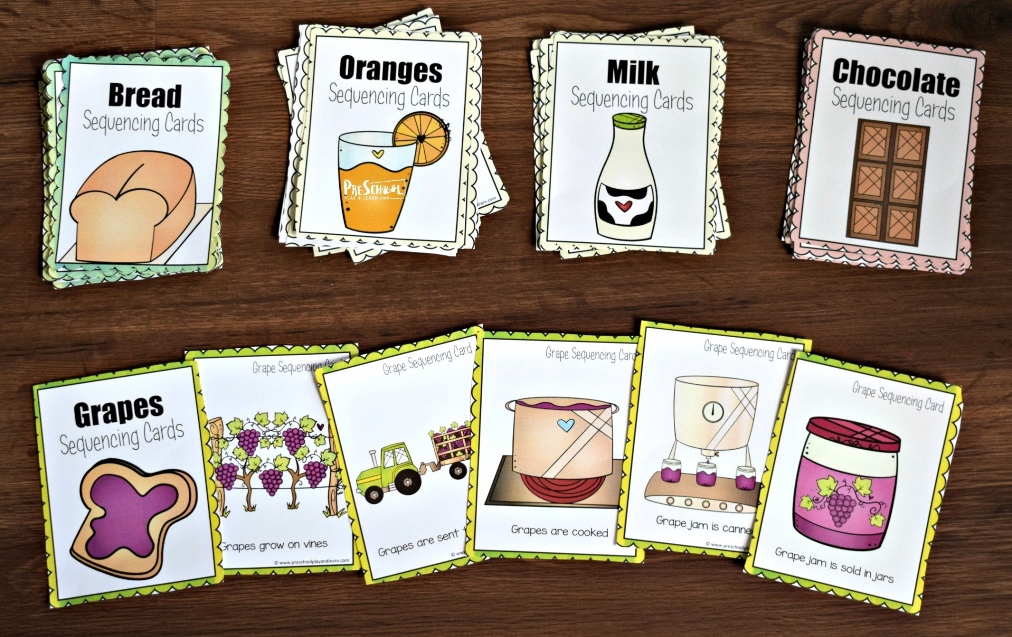 🚜 FREE Printable Farm Sequencing Cards Activity