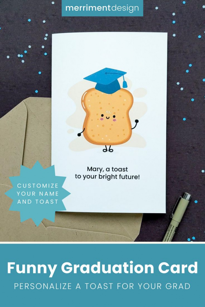 Free Printable Funny Graduation Card to 