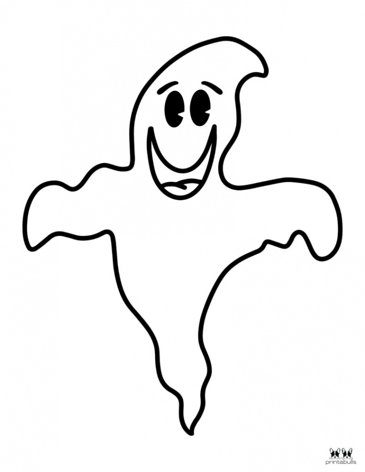 Free Printable Ghost Coloring Pages  Printabulls