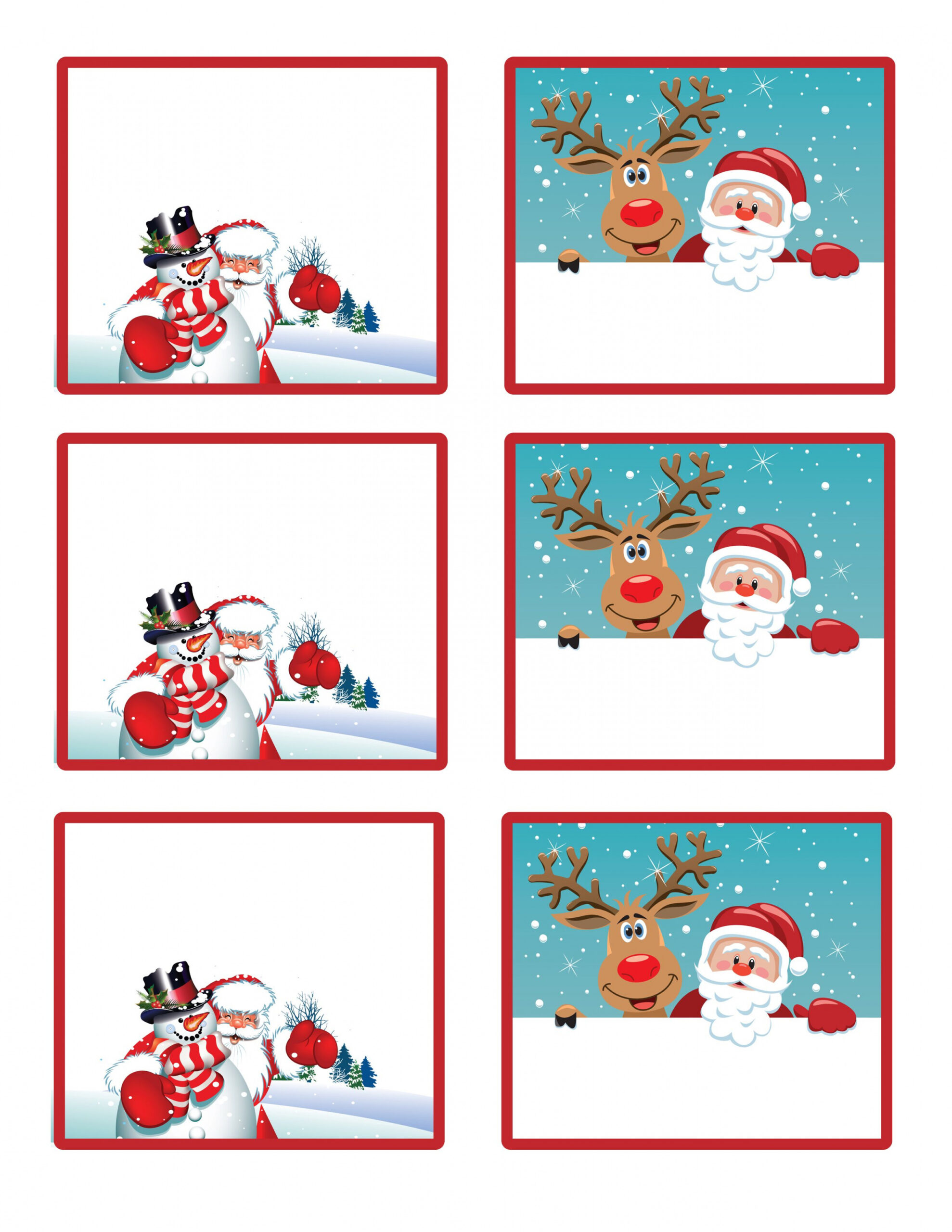 Free Printable Gift Tags and Labels!!  Kerstlabels, Kerst