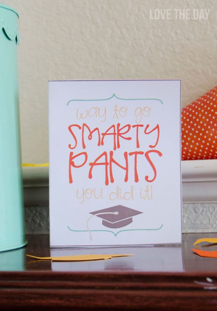 FREE Printable Graduation Card by Love The Day  Graduation cards