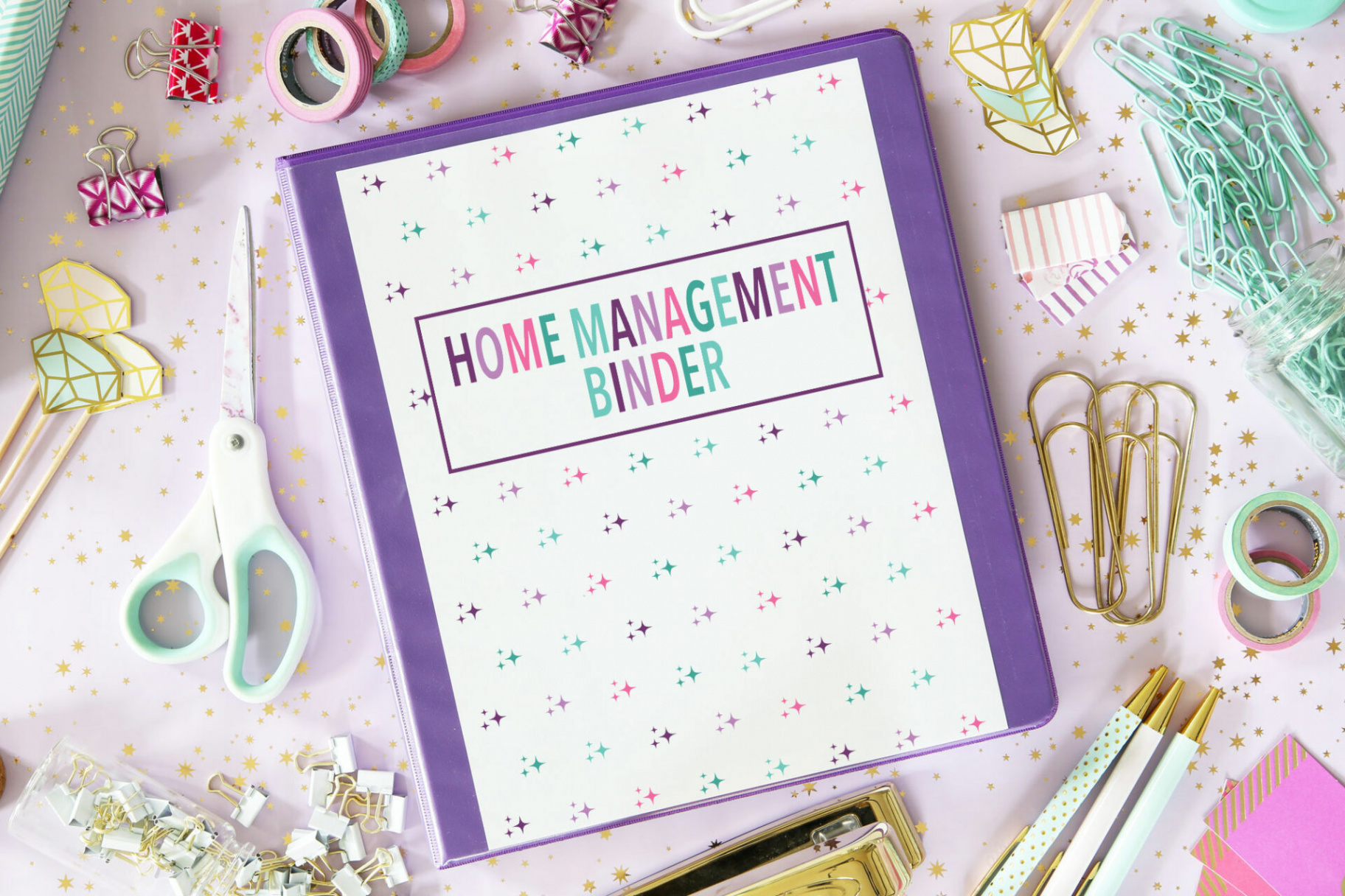 Free Printable Home Management Binder to Organize Your Life