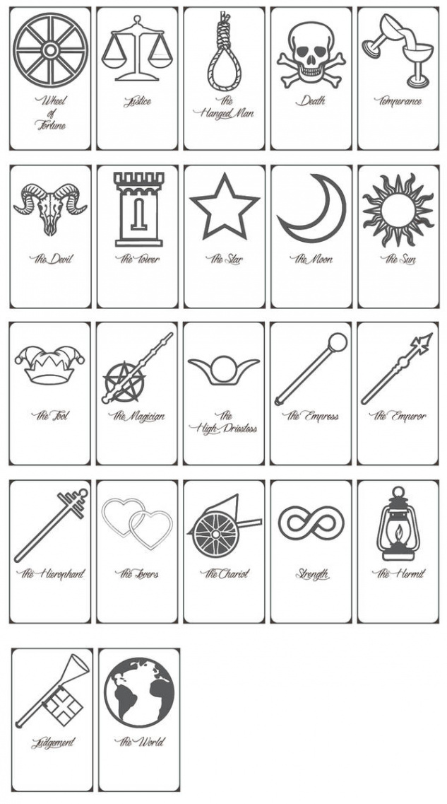 FREE printable tarot cards! by keniakittykat on DeviantArt