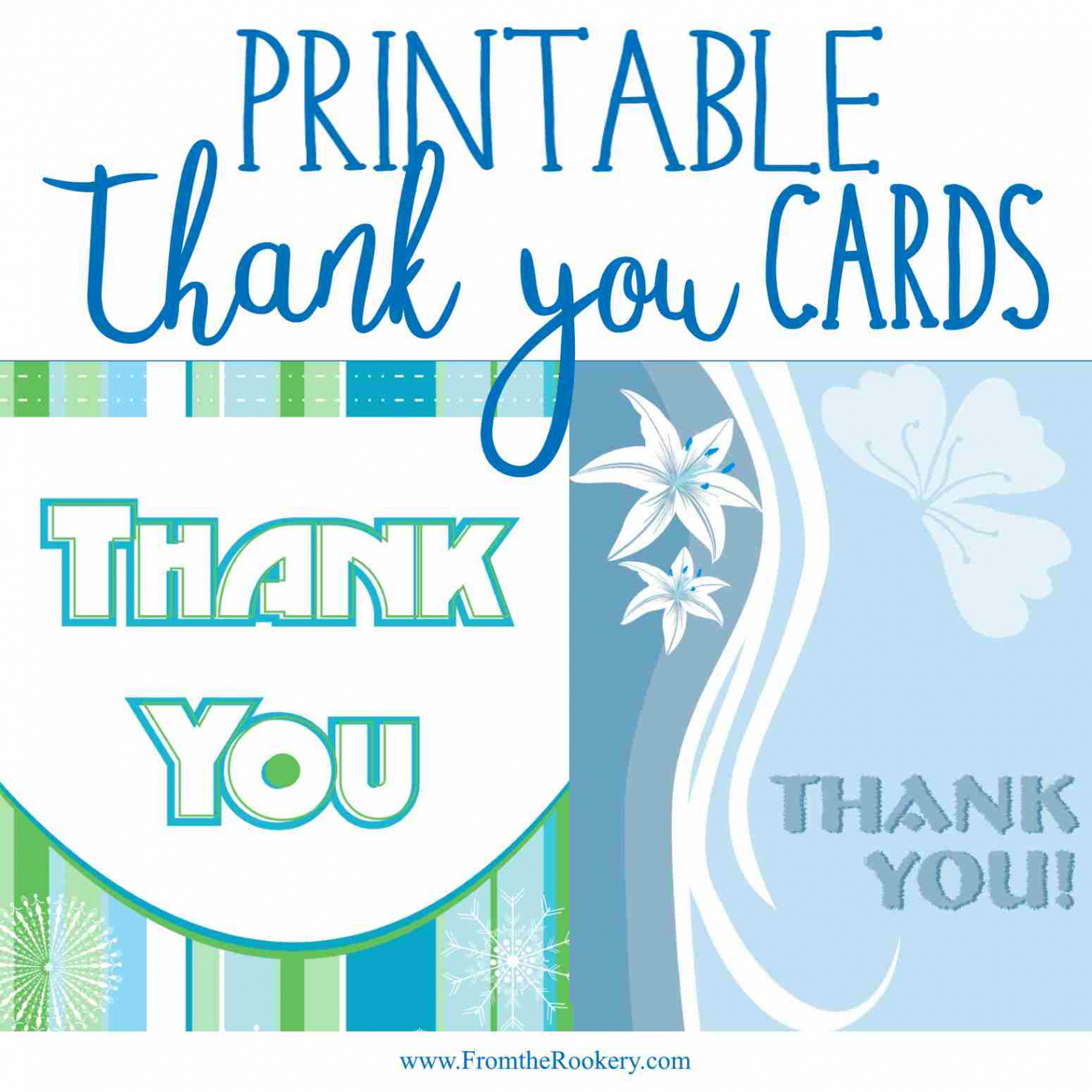 Free Printable Thank You Cards