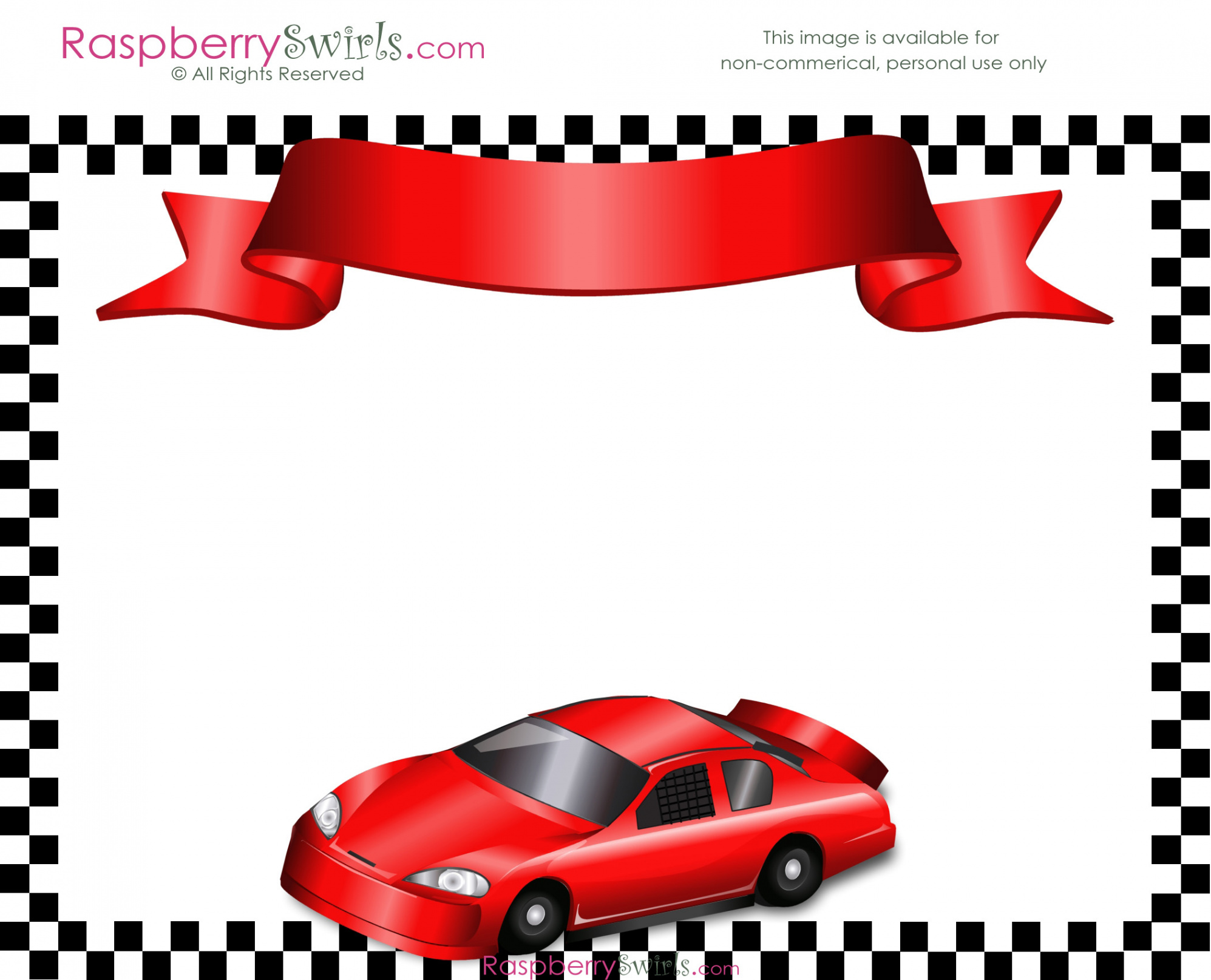 Free Race Car Printable Candy Wrappers, Invitations and more