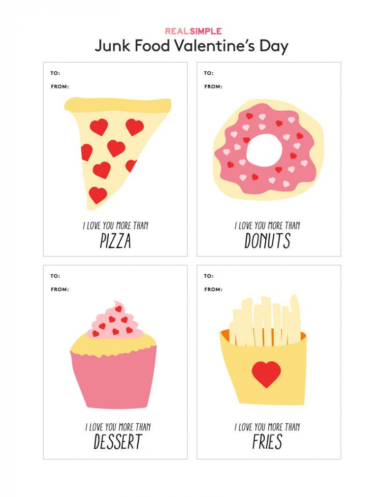 Fun and Free Printable Valentine