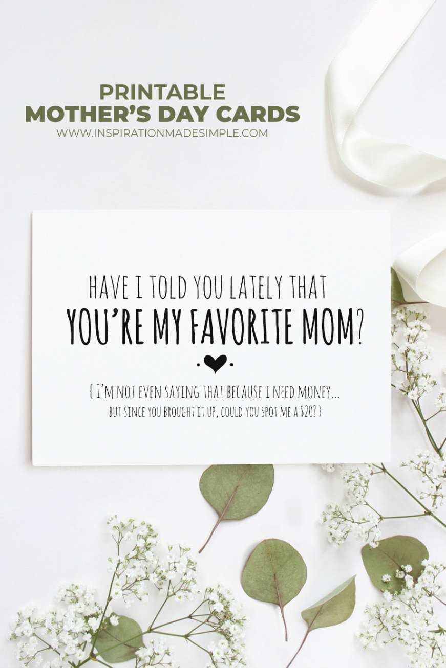 Funny Printable Mother