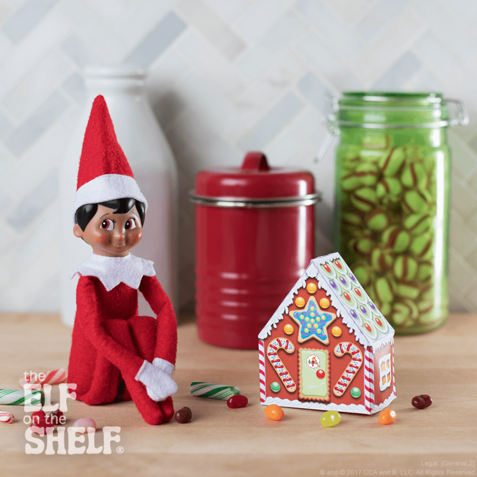 Gingerbread House  The Elf on the Shelf