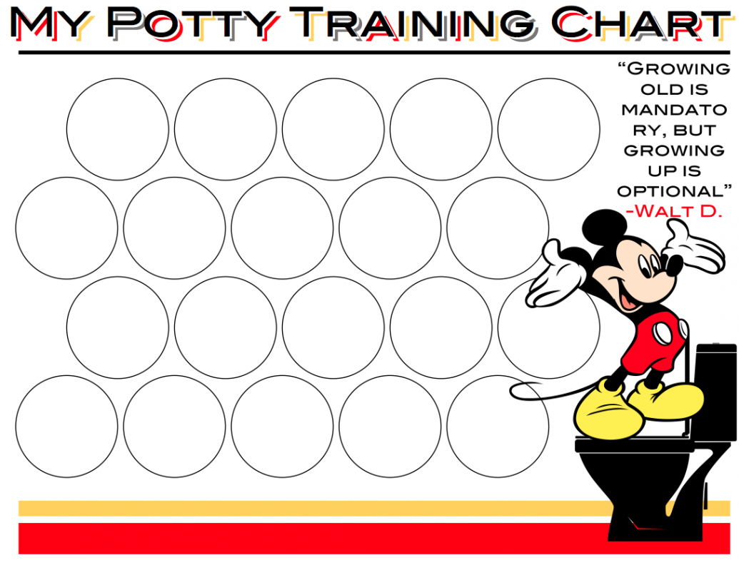 Great Potty Training Charts  Potty training chart, Potty training