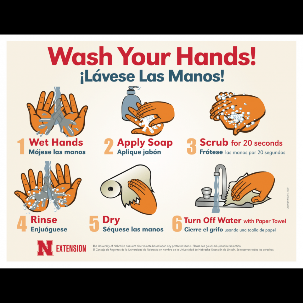 Handwashing Posters  UNL Food