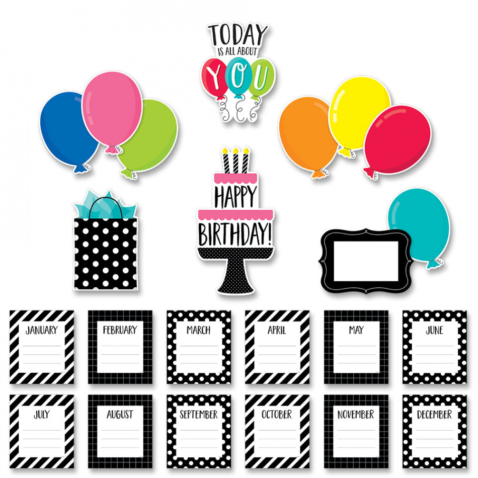 Happy Birthday Mini Bulletin Board – Creative Teaching Press