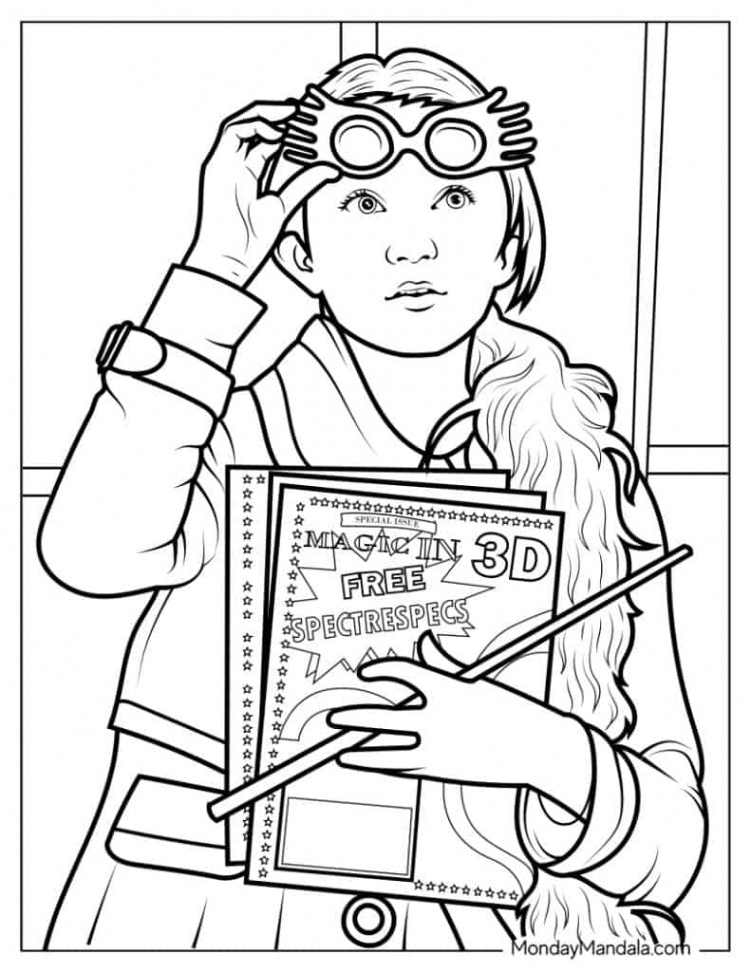 Harry Potter Coloring Pages (Free PDF Printables)