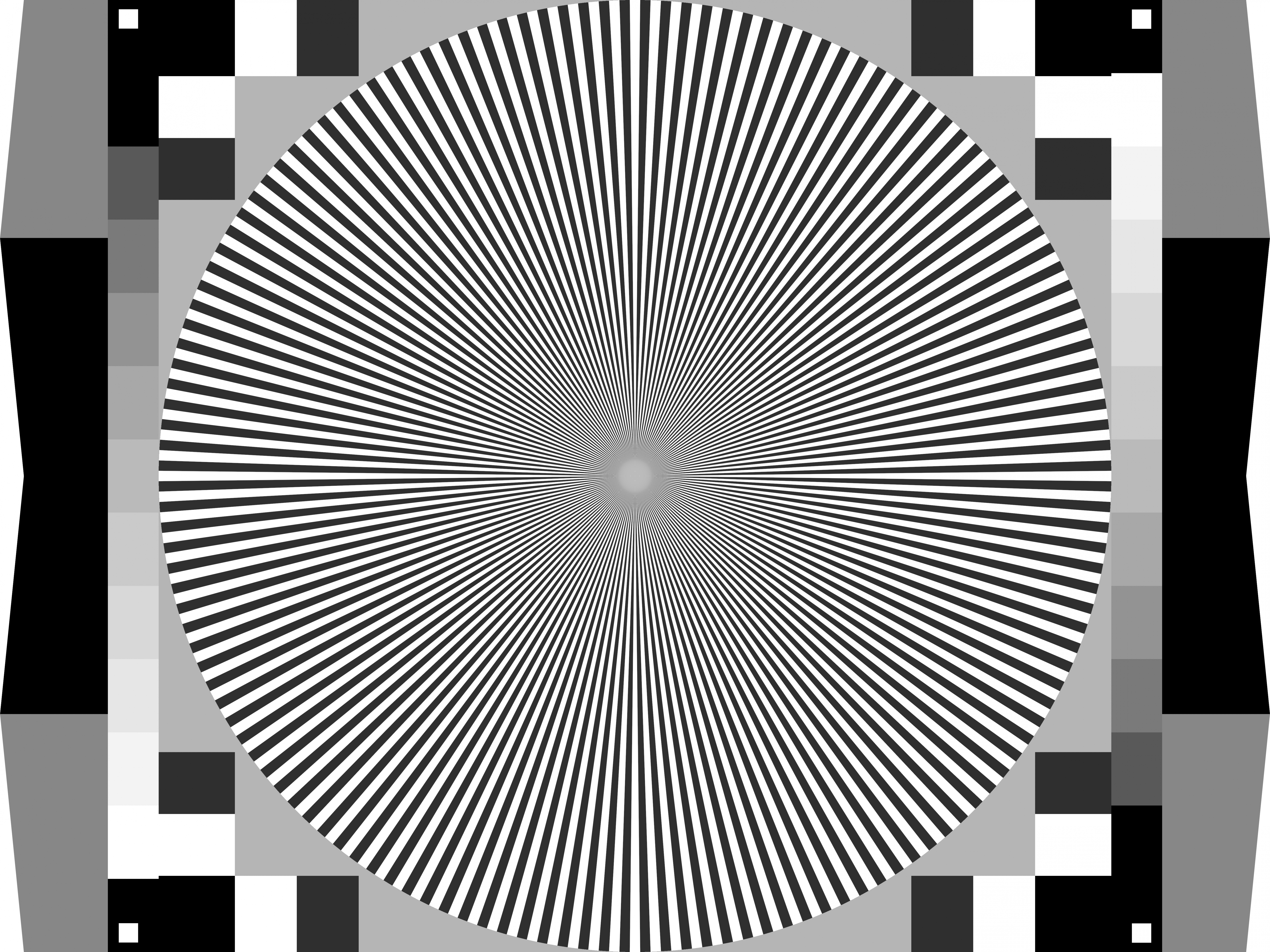 High Resolution Test Patterns