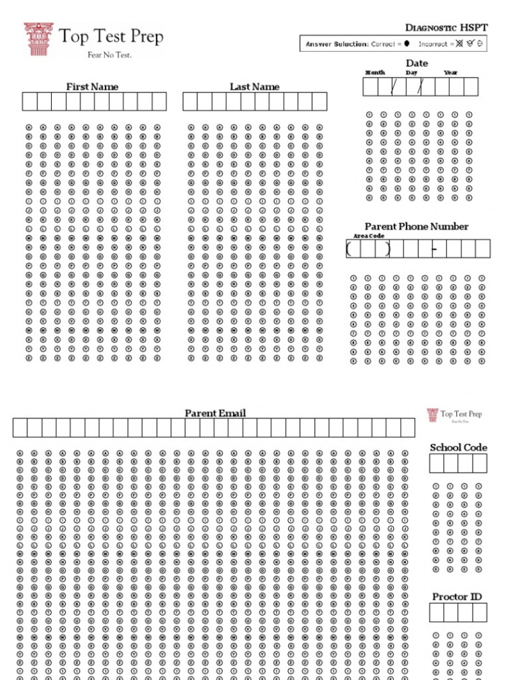 HSPT Practice Test  PDF