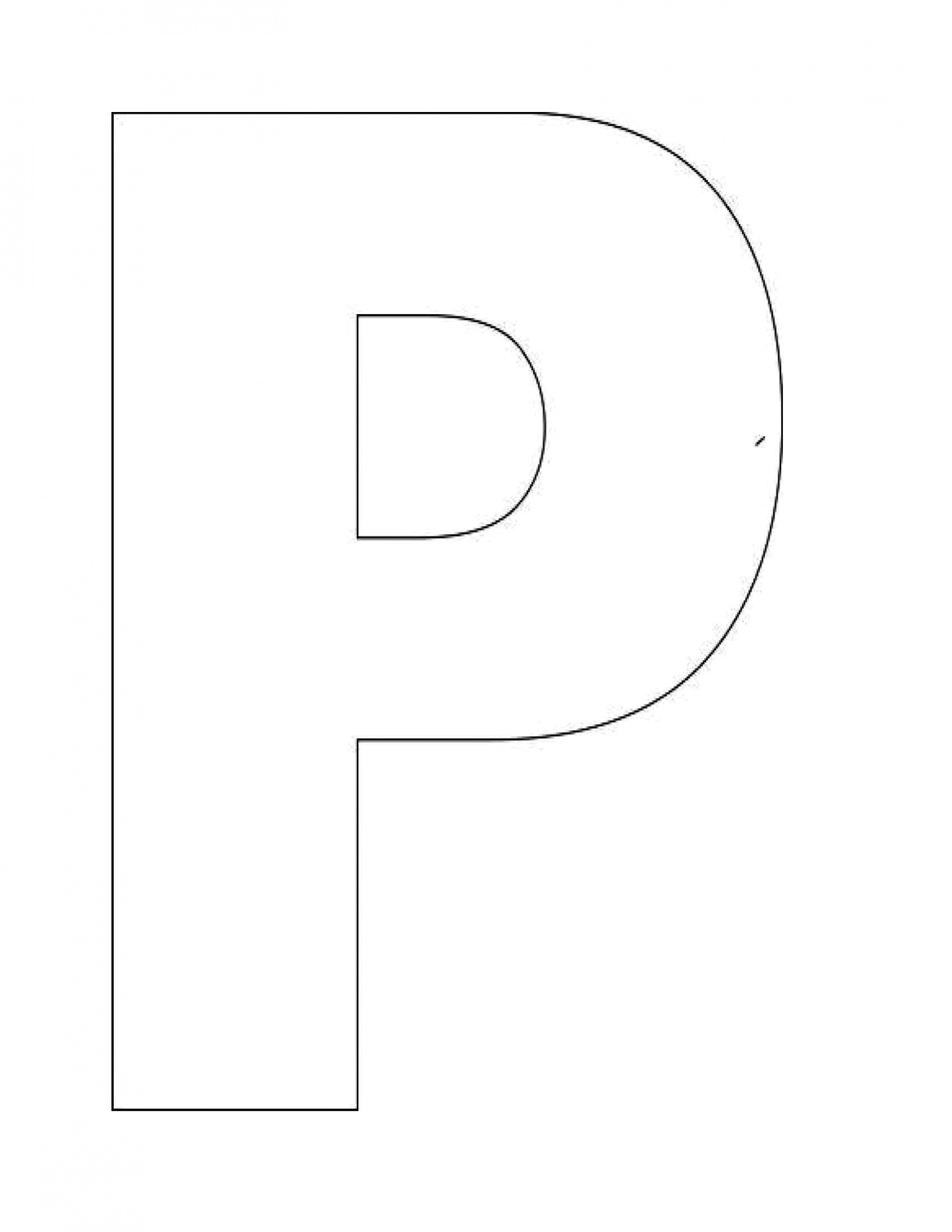 Image detail for -Alphabet Letter P Templates are perfect for