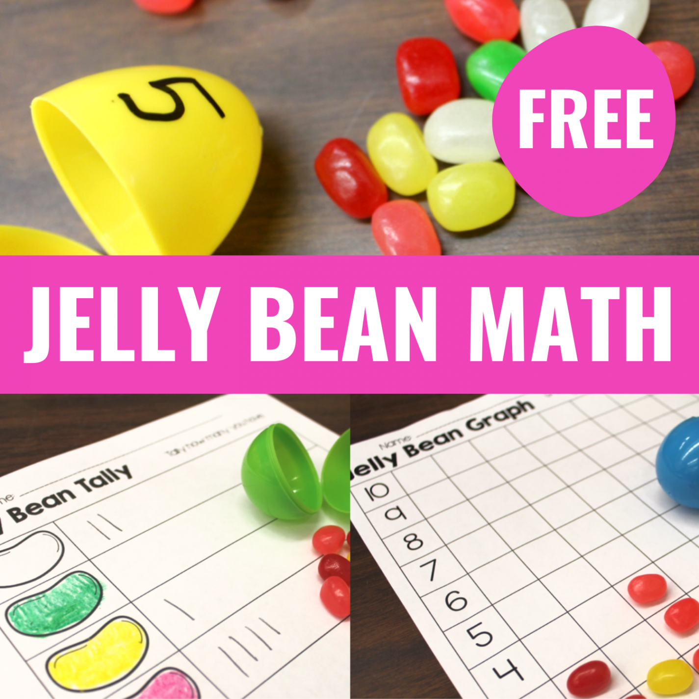 Jelly Bean Freebie - Simply Kinder