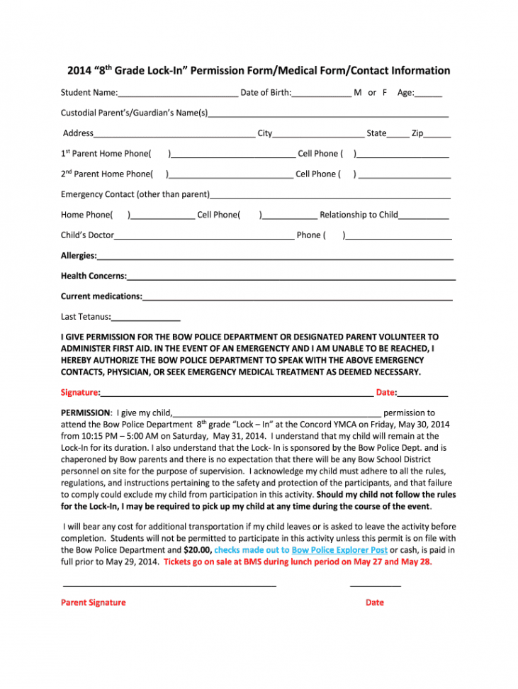 Lds Permission Slip - Fill Online, Printable, Fillable, Blank