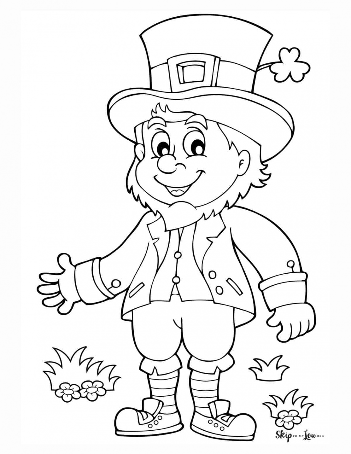 Leprechaun Coloring Pages  Skip To My Lou