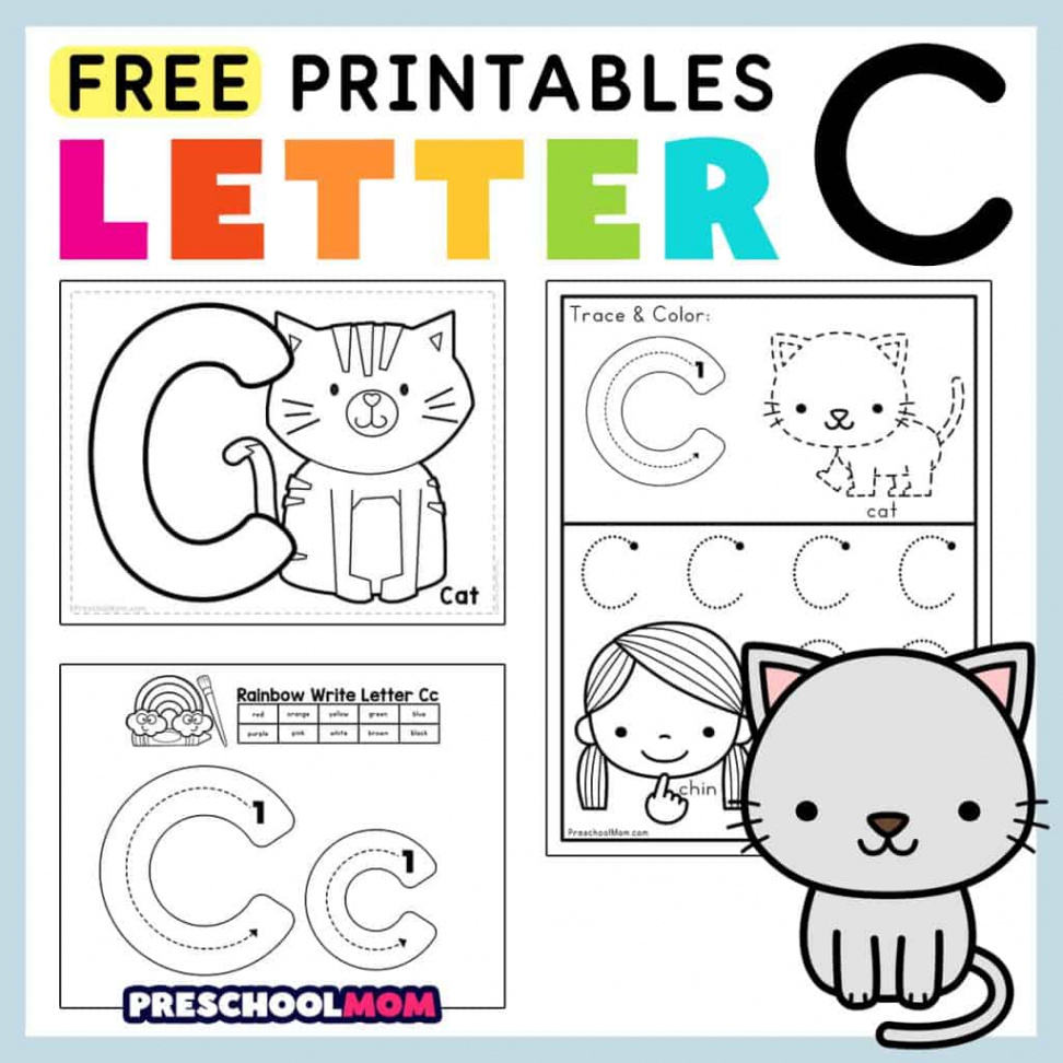 Letter C Preschool Printables - Preschool Mom