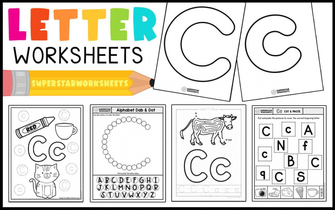 Letter C Worksheets - Superstar Worksheets