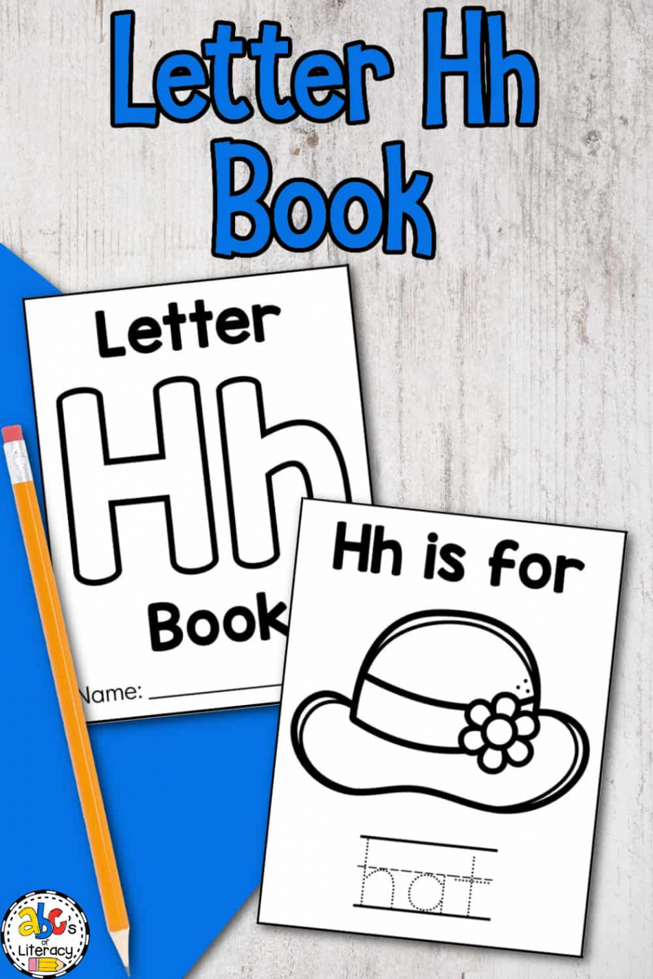 Letter H Book