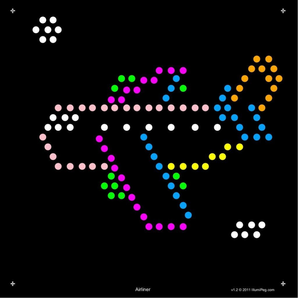 Lite Brite Printable Template Free - Printable Templates Free