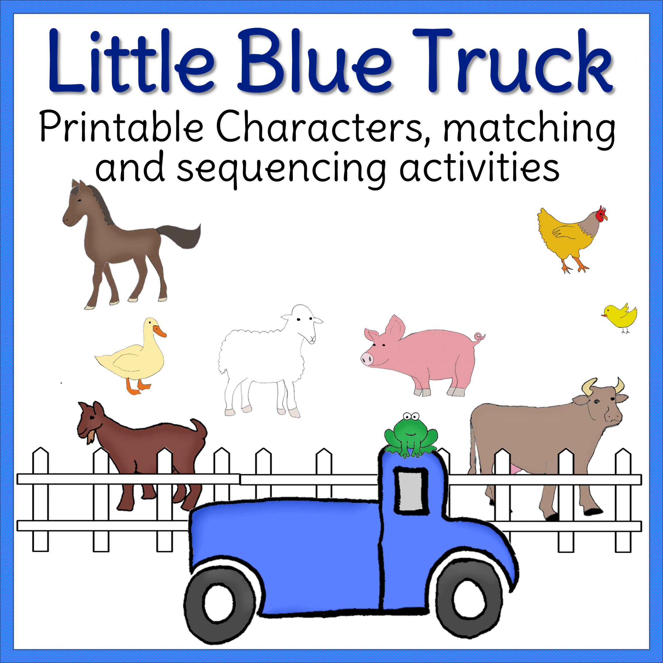 Little Blue Truck Activities - Beyond Mommying