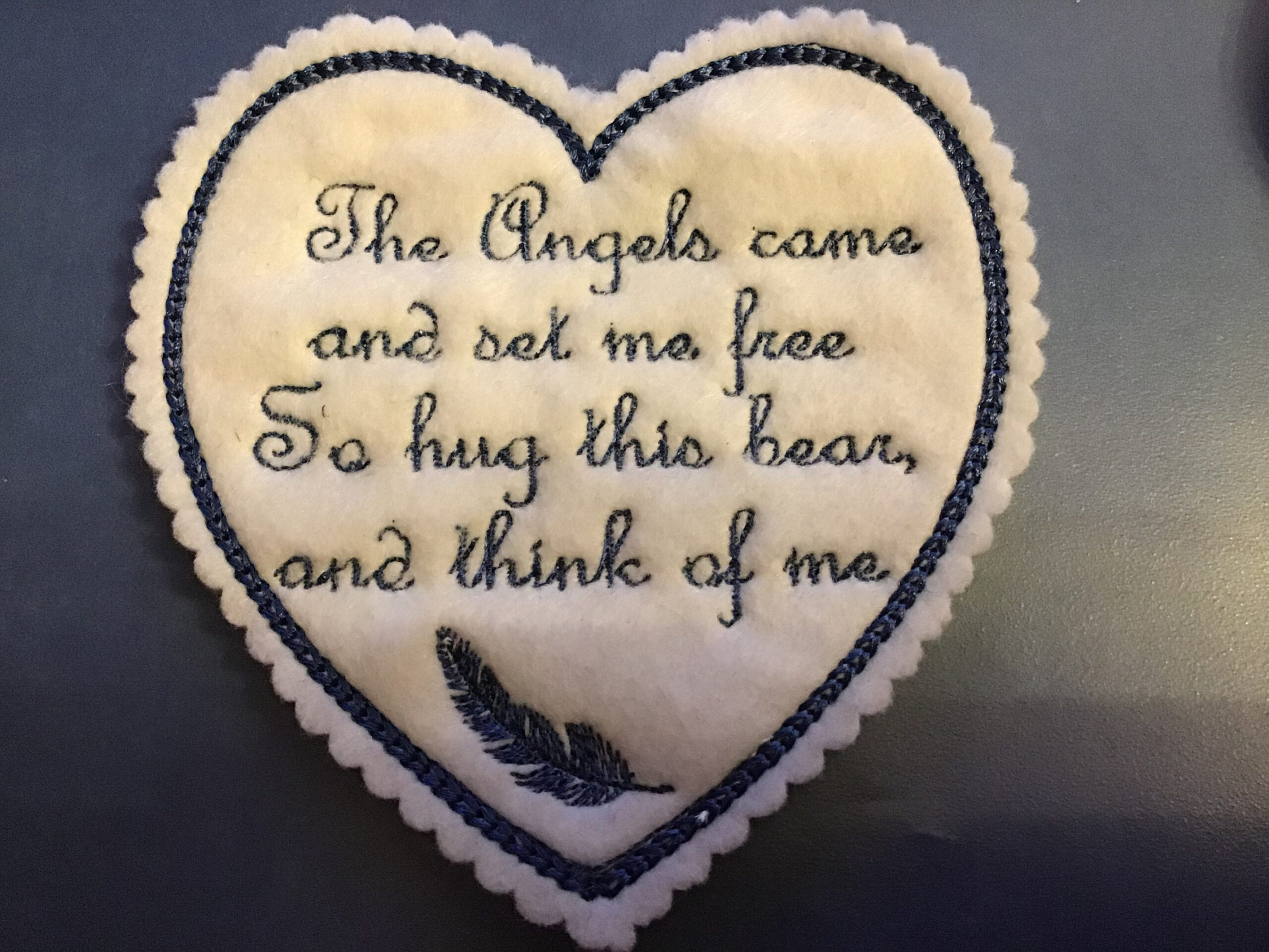 Memory Poem Bear - Etsy