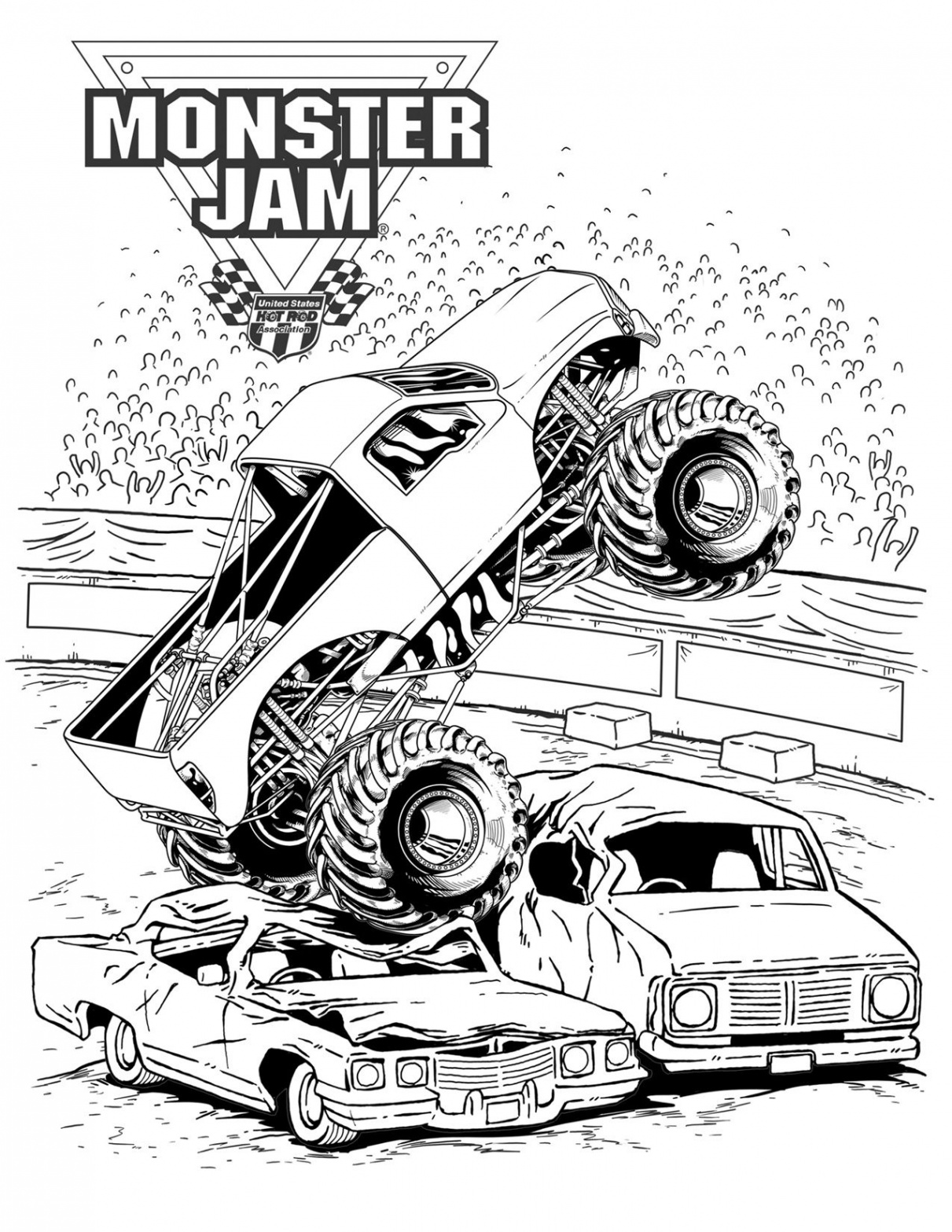 Monster Jam Coloring Pages - Best Coloring Pages For Kids