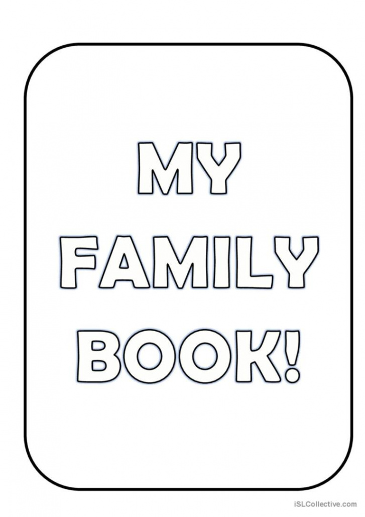 My family book vocabulary flashcards: English ESL worksheets pdf