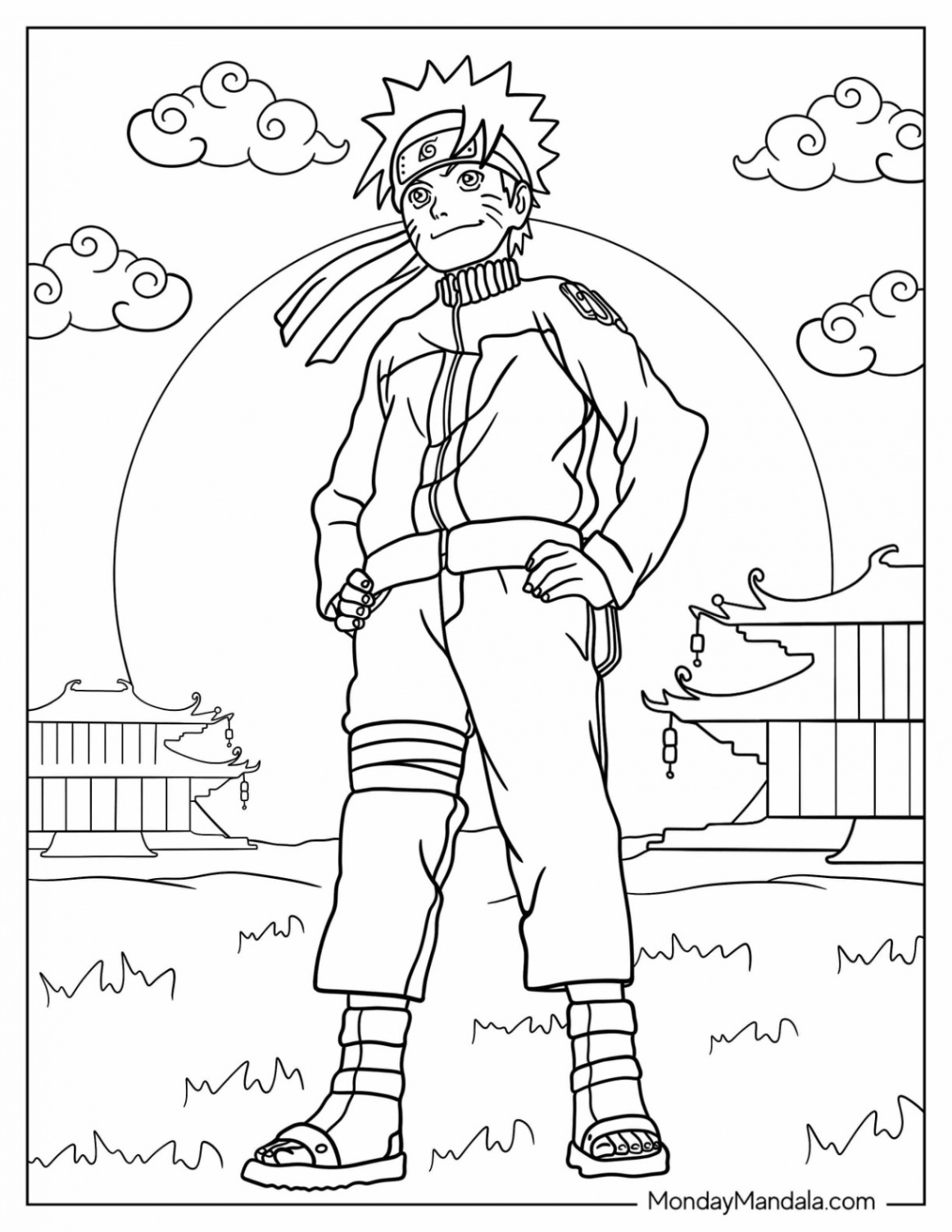 Naruto Coloring Pages (Free PDF Printables)