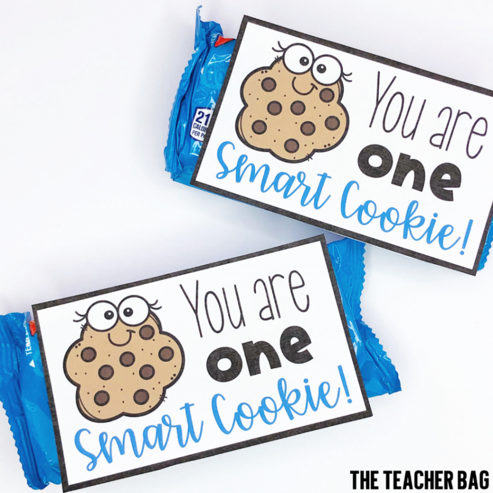 One Smart Cookie Tags - The Teacher Bag