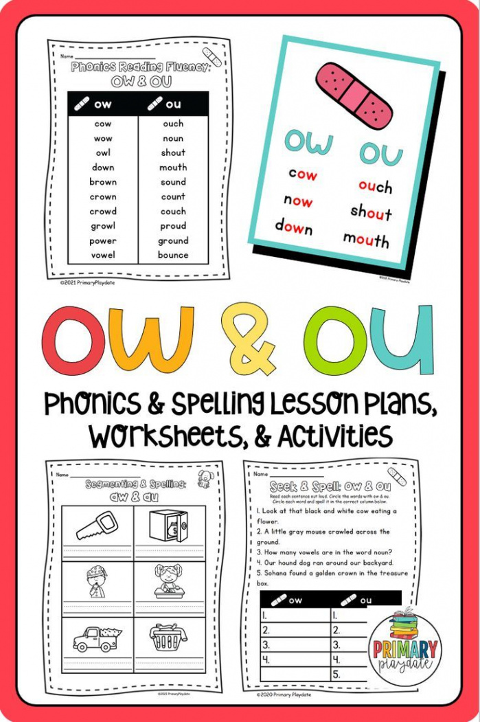 ou ow worksheets ou ow anchor charts ou ow activities ow ou