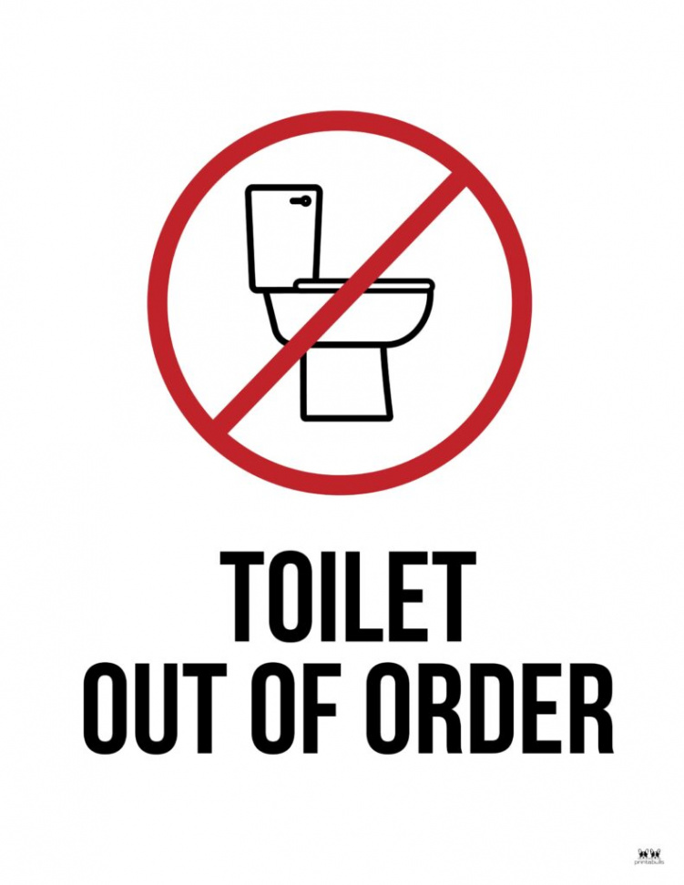 Out Of Order Signs -  FREE Printable Signs  Printabulls