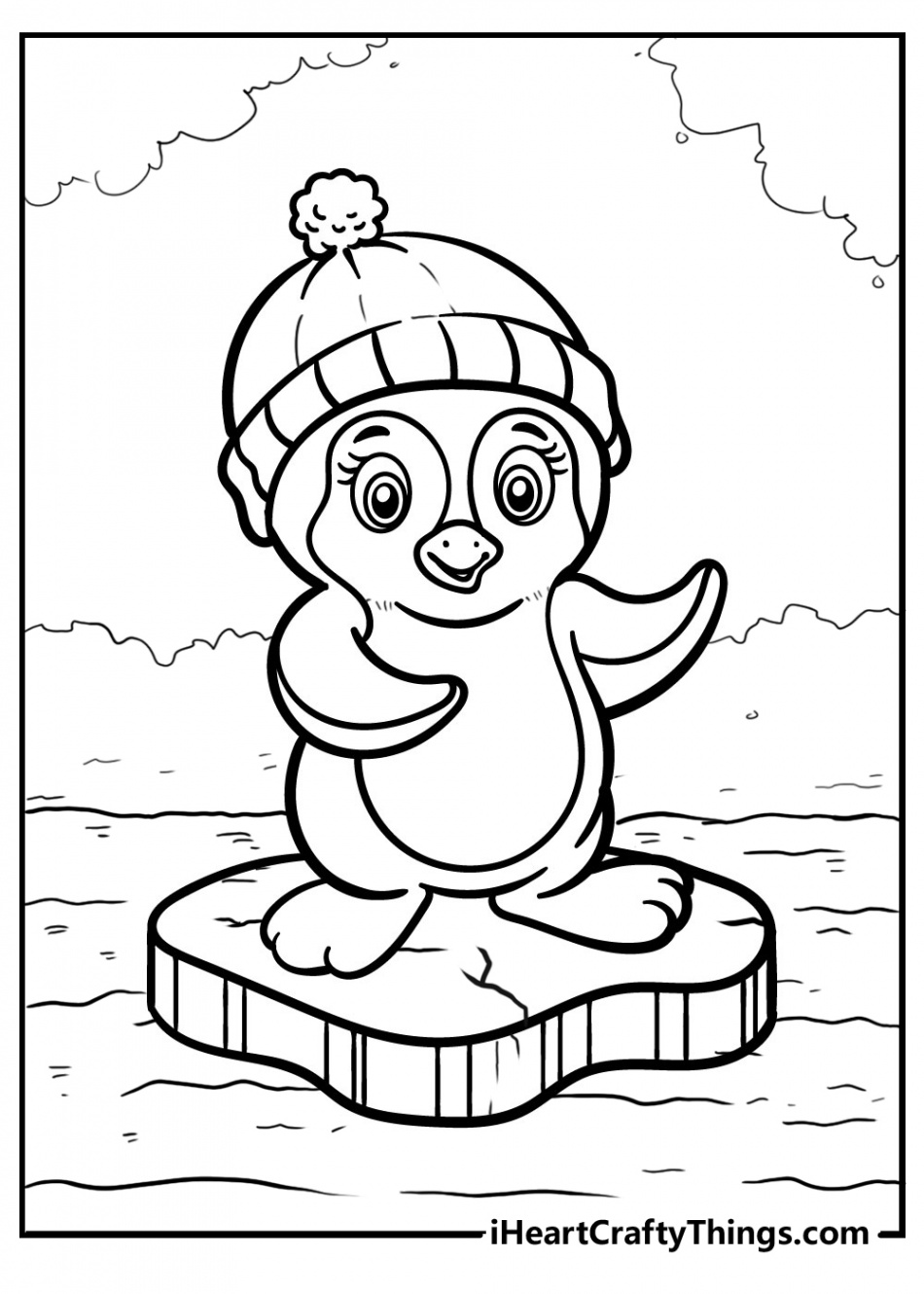 Penguin Coloring Pages (% Free Printables)