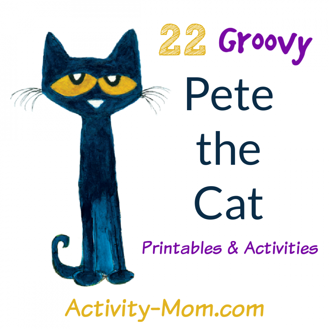 Pete the Cat Printables and Activities (free) - The Activity Mom