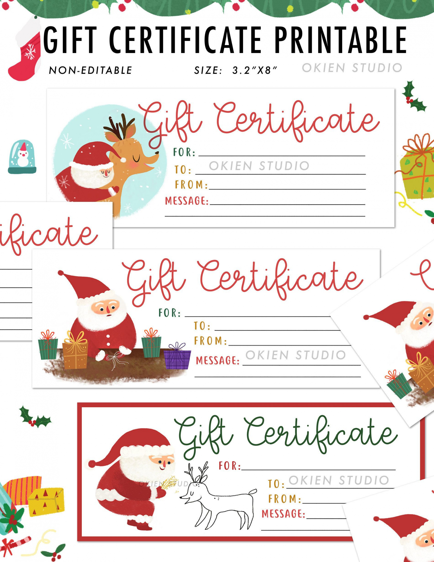 Pin on Free printable gift certificates