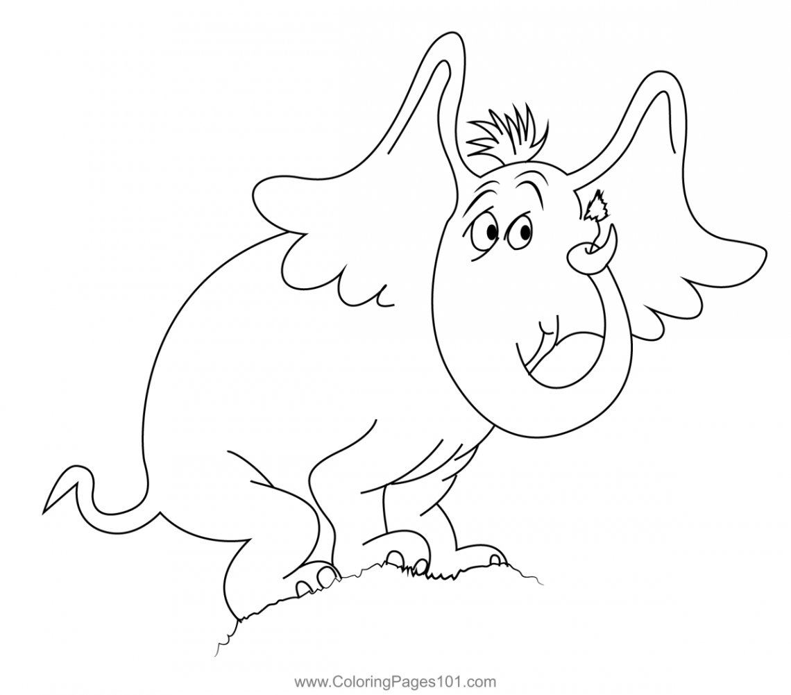 Pin on Horton Hears a Who! Coloring Pages