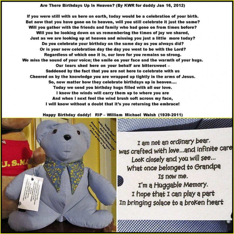 poem for memory bear - Google Search  Memory bear, Memory bears