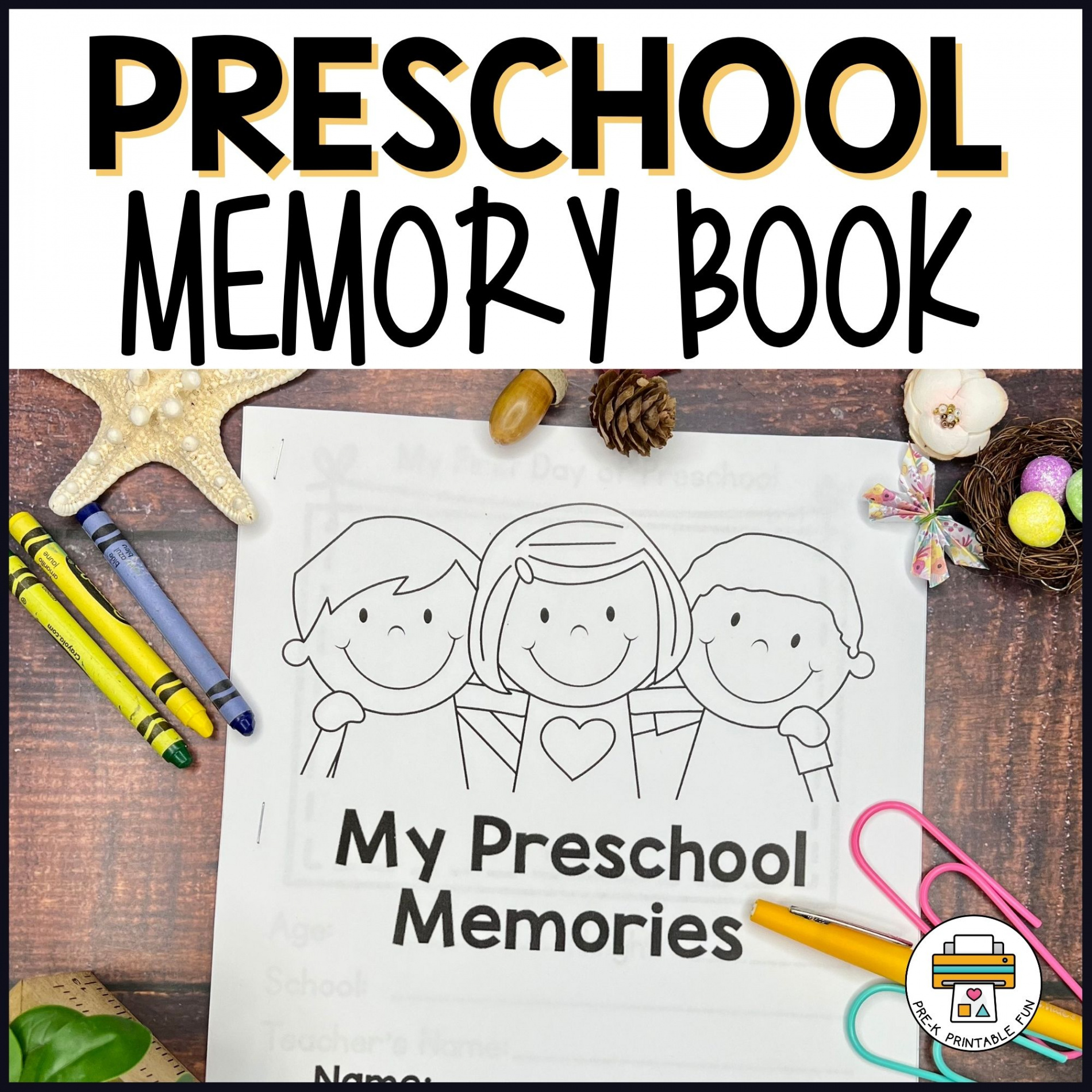 Preschool Memory Book