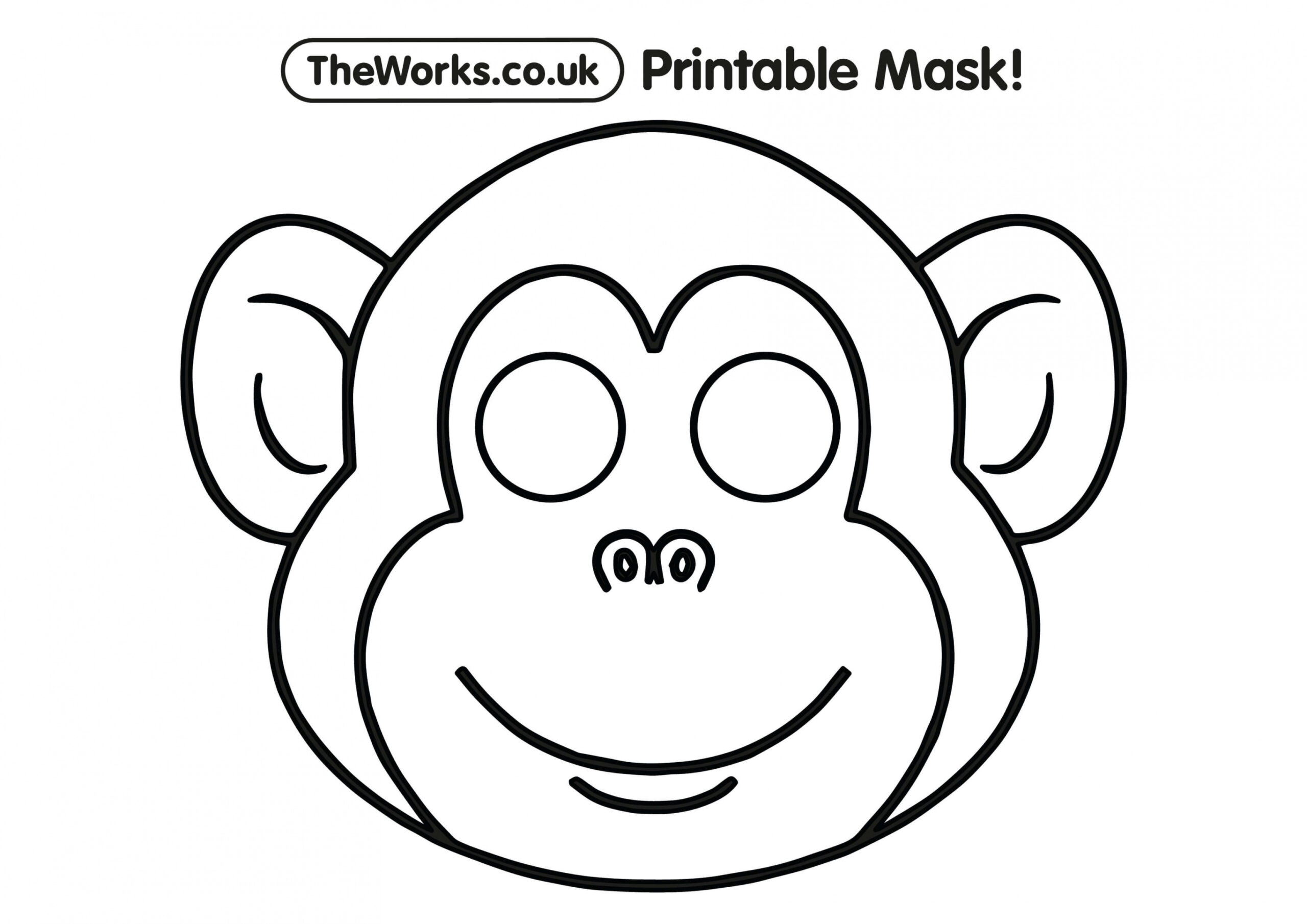 Print At Home Animal Masks  The Works