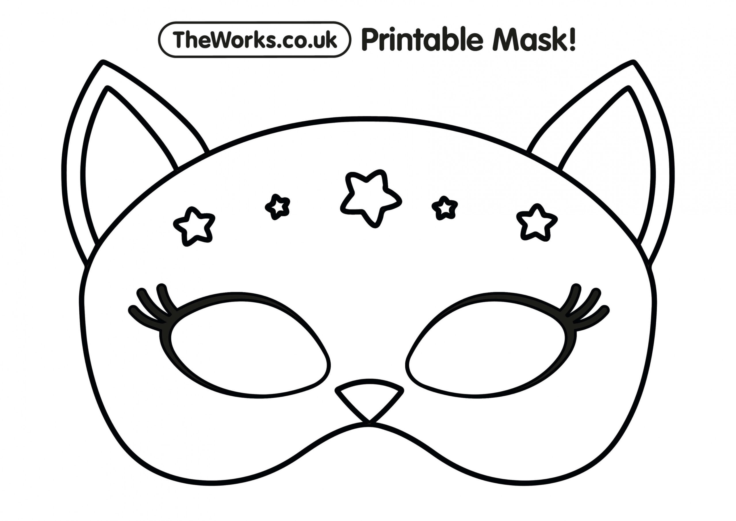 Print At Home Animal Masks  The Works