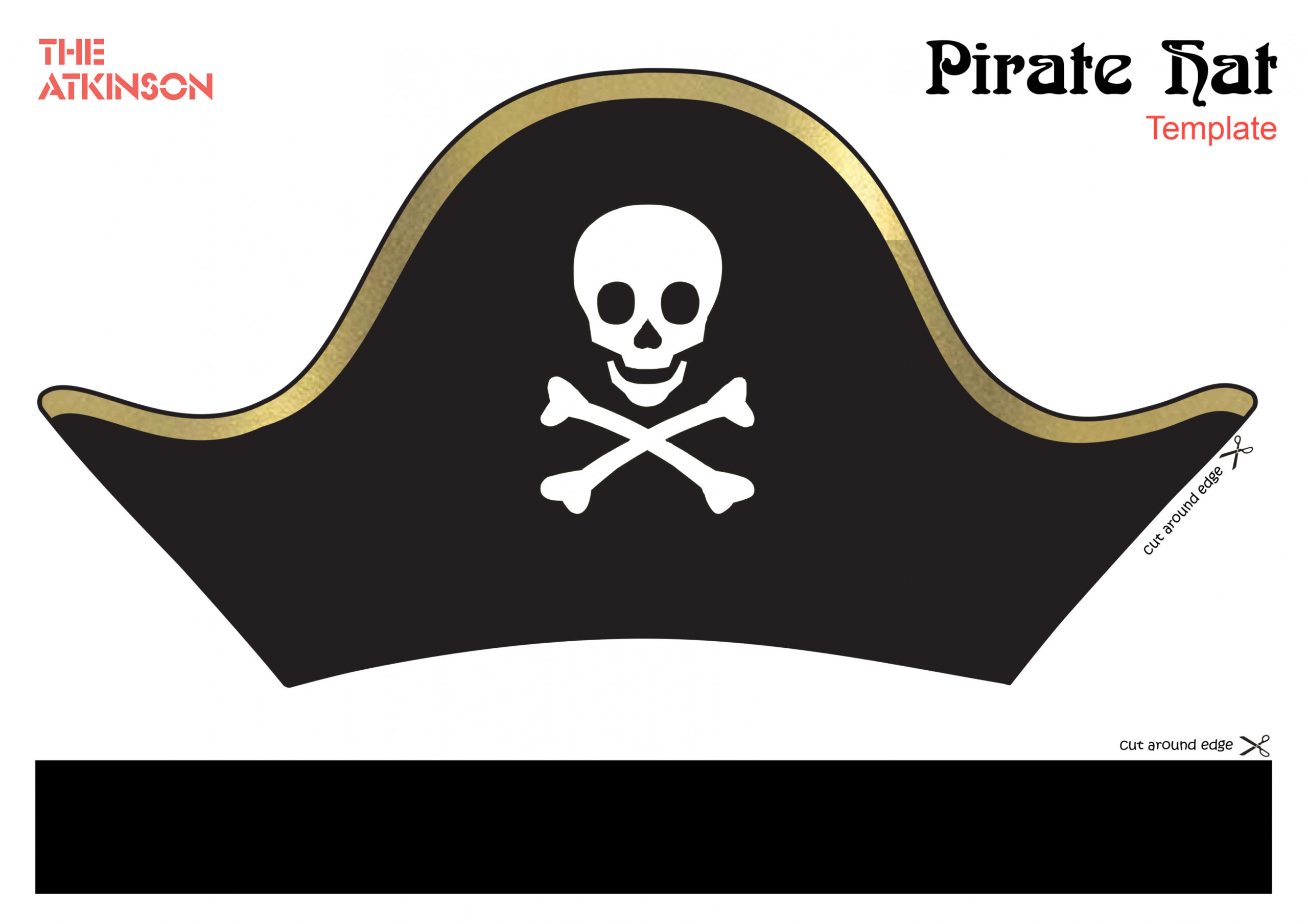 Print your own Pirate hat - The AtkinsonThe Atkinson