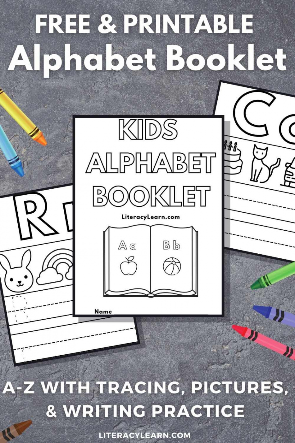 Printable Alphabet Book for Kids - Free Download! - Literacy Learn