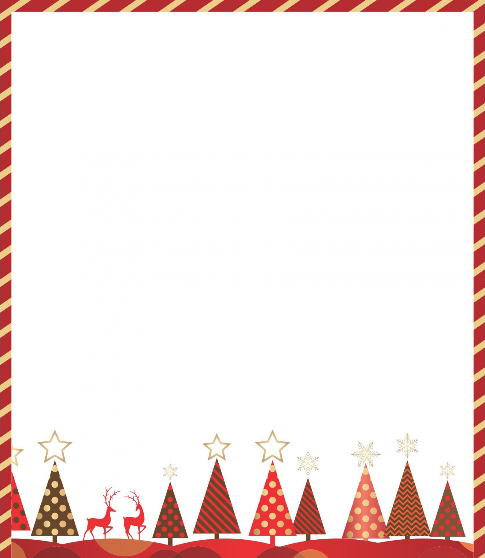 Printable Christmas Borders  Christmas border, Free christmas