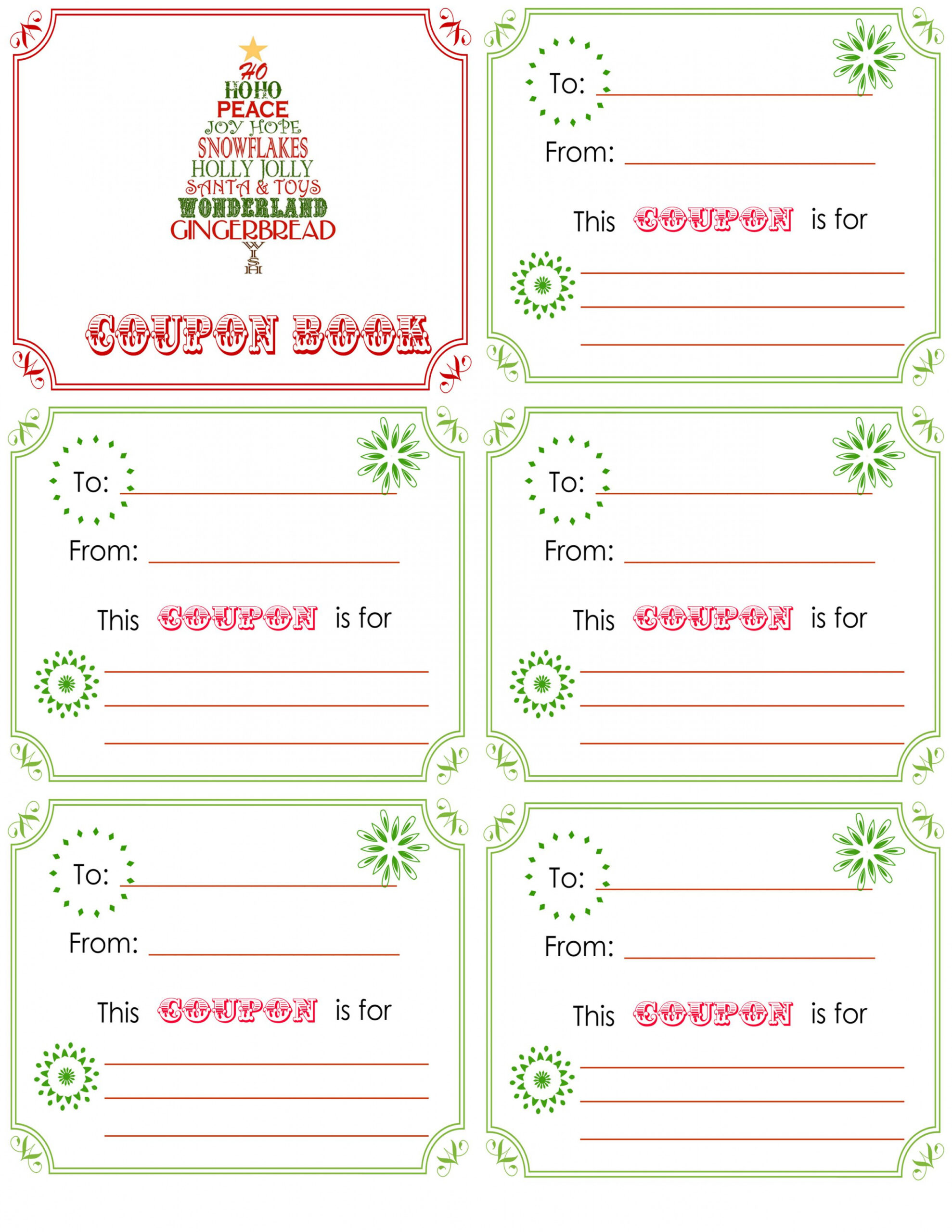 Printable+Christmas+Coupon+Book+Template  Christmas coupons